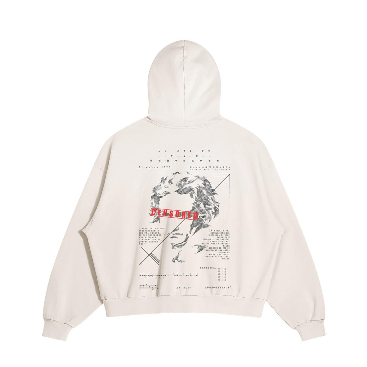 Felpa Urban BEETHØVEN summer edition