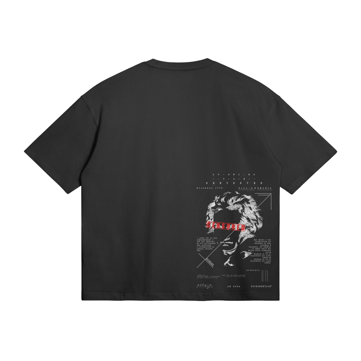 Beethoven cryptic T-shirt